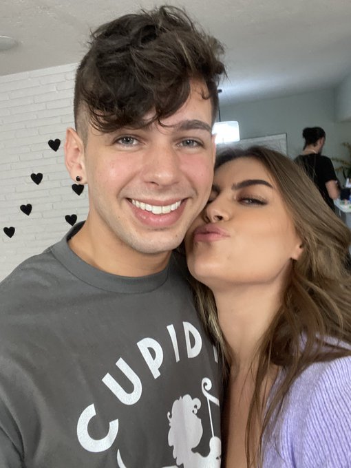 some cute pics from our @TeamSkeet set the other day 💜 it was such a fun time with the gorgeous @justinejakobs<a class="tags" href="/tag/teamskeet">@teamskeet</a>