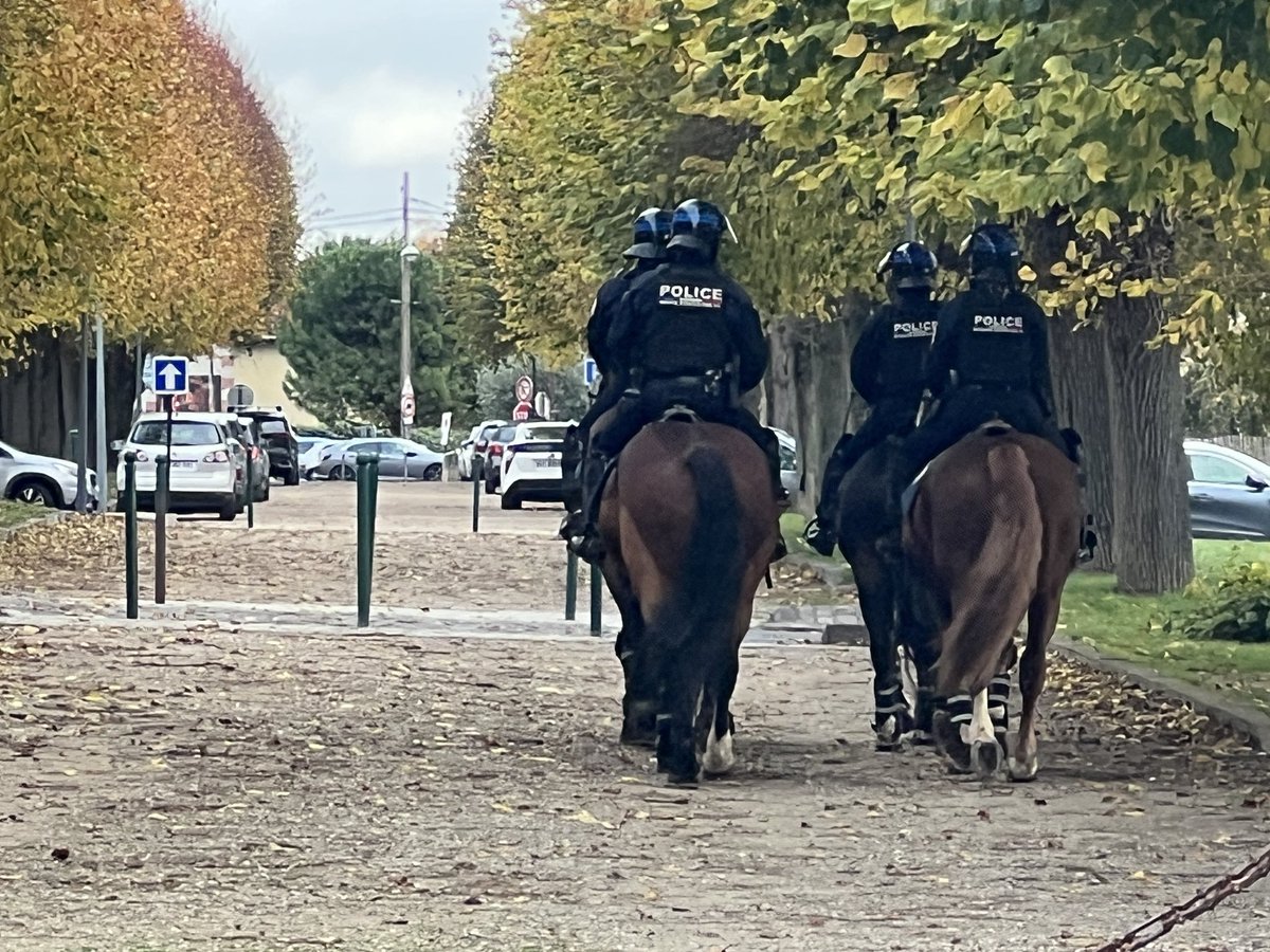 MarchauO's tweet photo. Un événement inédit à Épinay sur Orge.
L’unité équestre de la police nationale en opération https://t.co/DuEFSc0Hq7