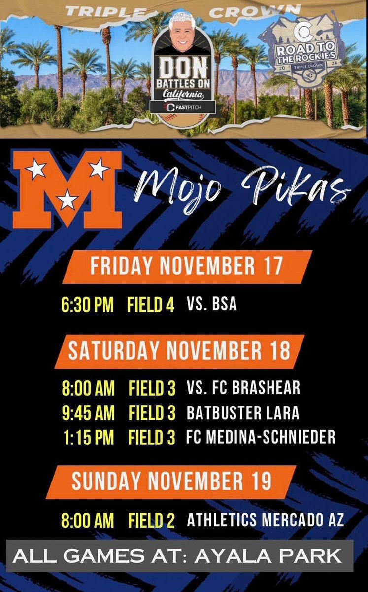 EDuarte2024's tweet photo. Excited for the last showcase of the season this weekend!! Let’s get it Mojo Pikas 18u!! 💙🧡 https://t.co/QW7DKUXIsc