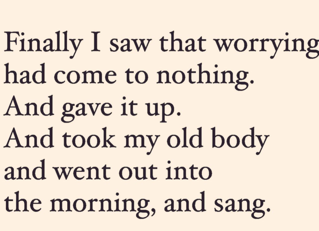 Mary Oliver