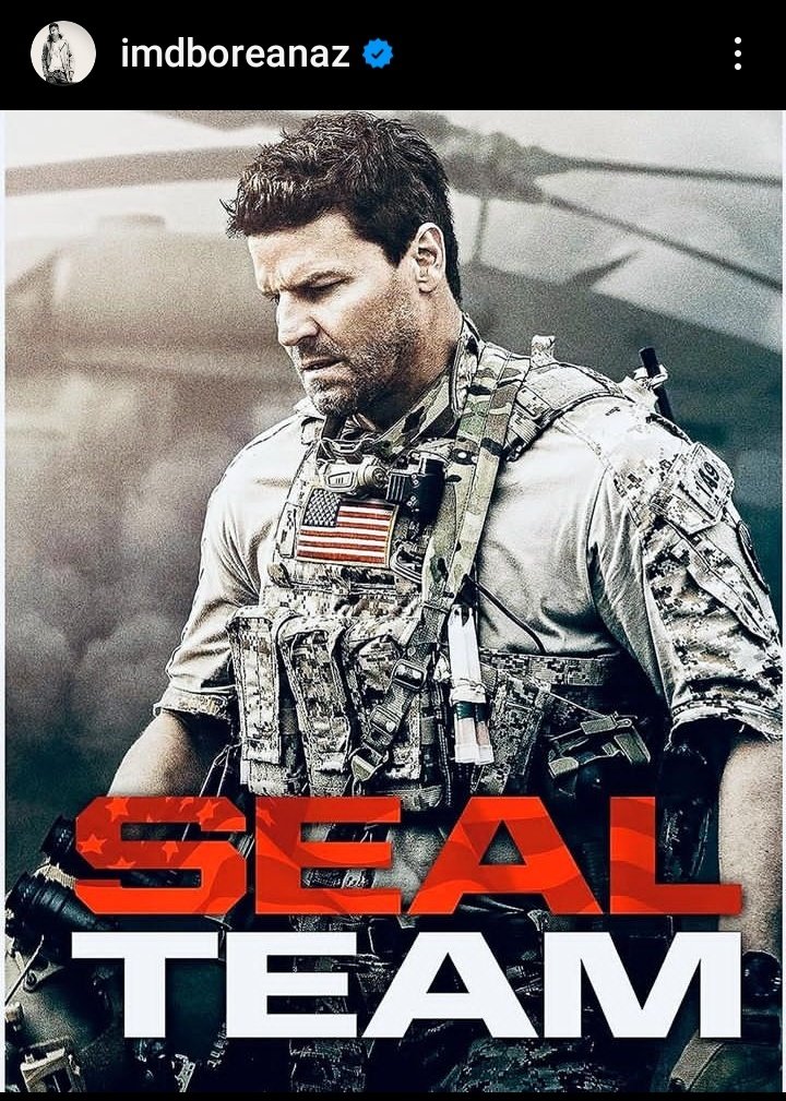 SEALteamFans's tweet photo. From Bravo 1, David Boreanaz ❤️ #SEALteam  #FinalSeason https://t.co/zFbrOPEWHZ