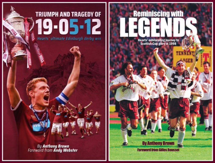 🇱🇻🏆📚🇱🇻🏆📚🇱🇻🏆 🎄🎁If you’re after a Christmas gift for a sentimental Hearts supporter who enjoys reliving Scottish Cup victories, treat them to @NineteenFive12 (2012) and/or Reminiscing with Legends (1998). Both available here… legends98.bigcartel.com