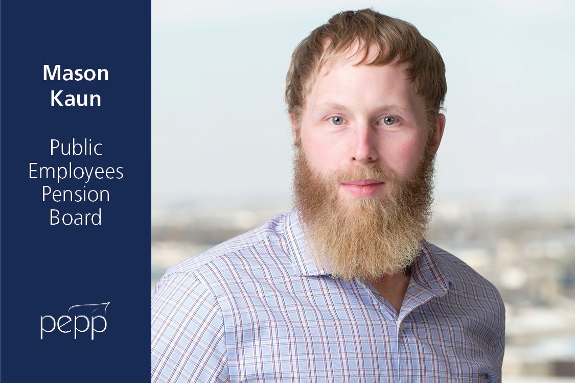 Meet Mason Kaun! Mason was appointed by the International Brotherhood of Electrical Workers (IBEW) Local 2067. We are so excited to have him a part of our team! Learn more about the PEPB: pepp.peba.ca/about/board