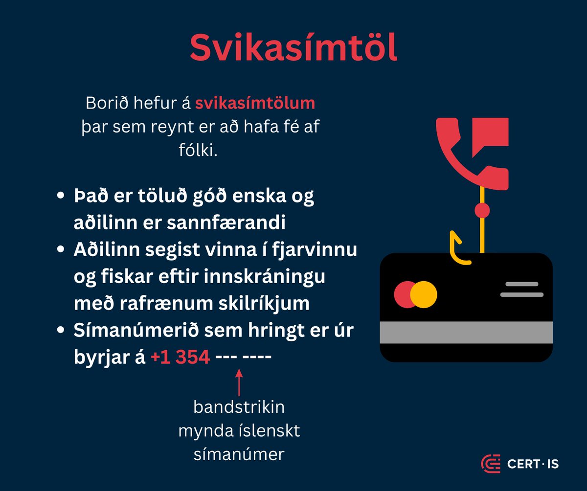 CERT-IS (@cert_iceland) on Twitter photo 