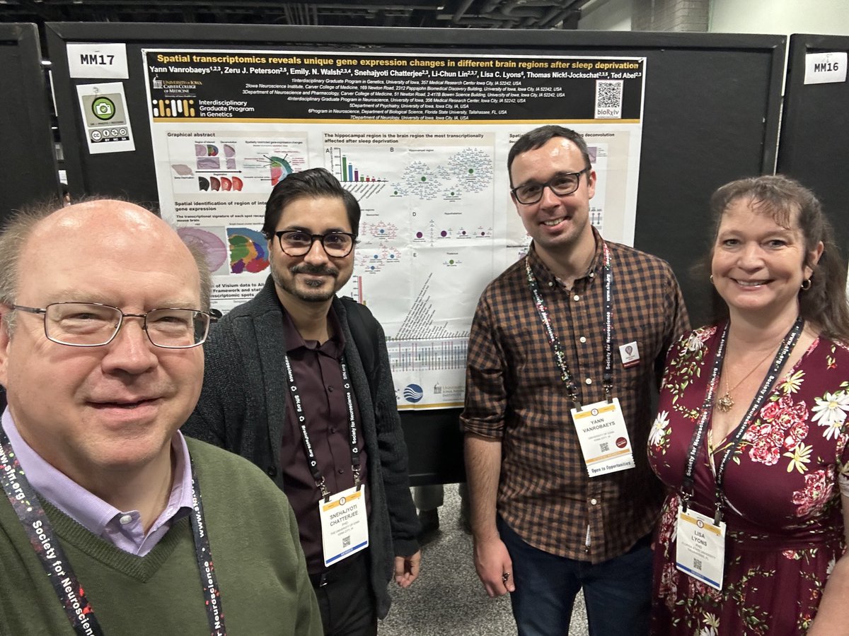 TedAbelneuro's tweet image. #spatialtranscriptomics of sleep deprivation this afternoon #sfn Check out our recently published paper! nature.com/articles/s4146…