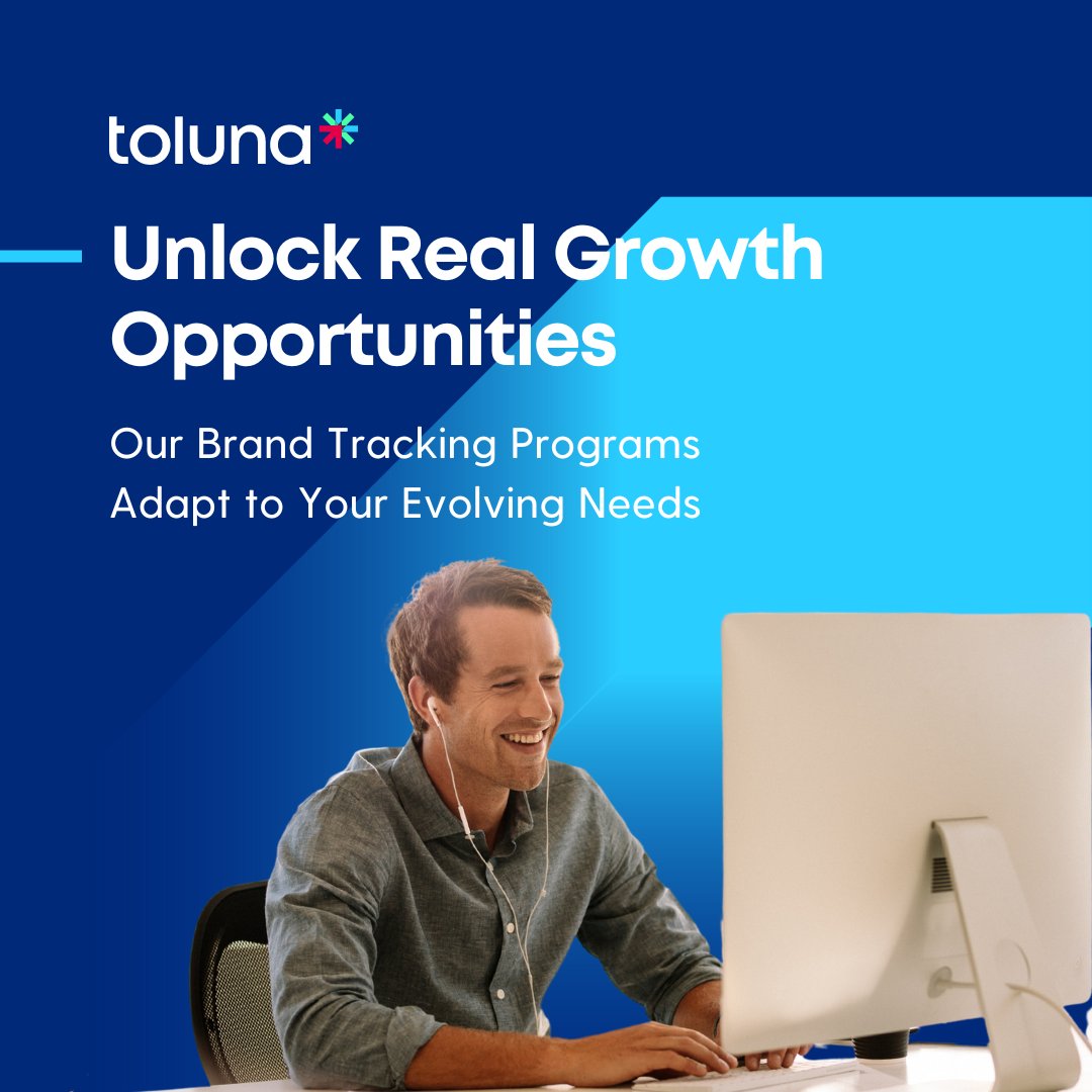 TolunaCorporate's tweet photo. An insightful and impactful #brandtracking program is your secret weapon for taking decisive action, driving brand growth, and winning market share.
With the combined forces of Toluna, @MetrixLab, and @GutCheckIt you can now build a brand tracker that is truly fit for the future.
➡️ Find out how we can help step up your brand tracking capabilities to unlock real growth opportunities: https://t.co/lDvUF6swVW
#brandequity #consumerinsights #marketresearch