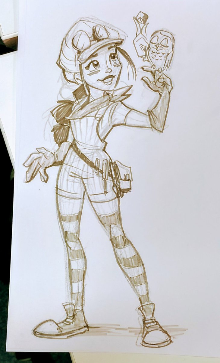 Found an old sketch of Tilly. We've come a long way since 😊 
#TextExpress #sketches #trains