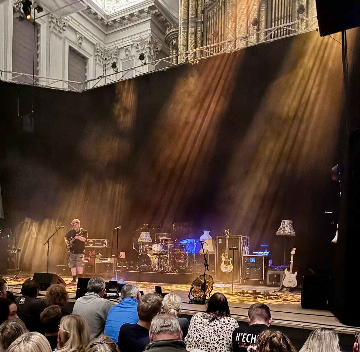 FrancisRunacres's tweet photo. Looking forward to Far From Saints @farfromsaints in Birmingham Town Hall tonight. Heard the guy on drums is not bad! @owenhopkin https://t.co/COwaQjwaAj