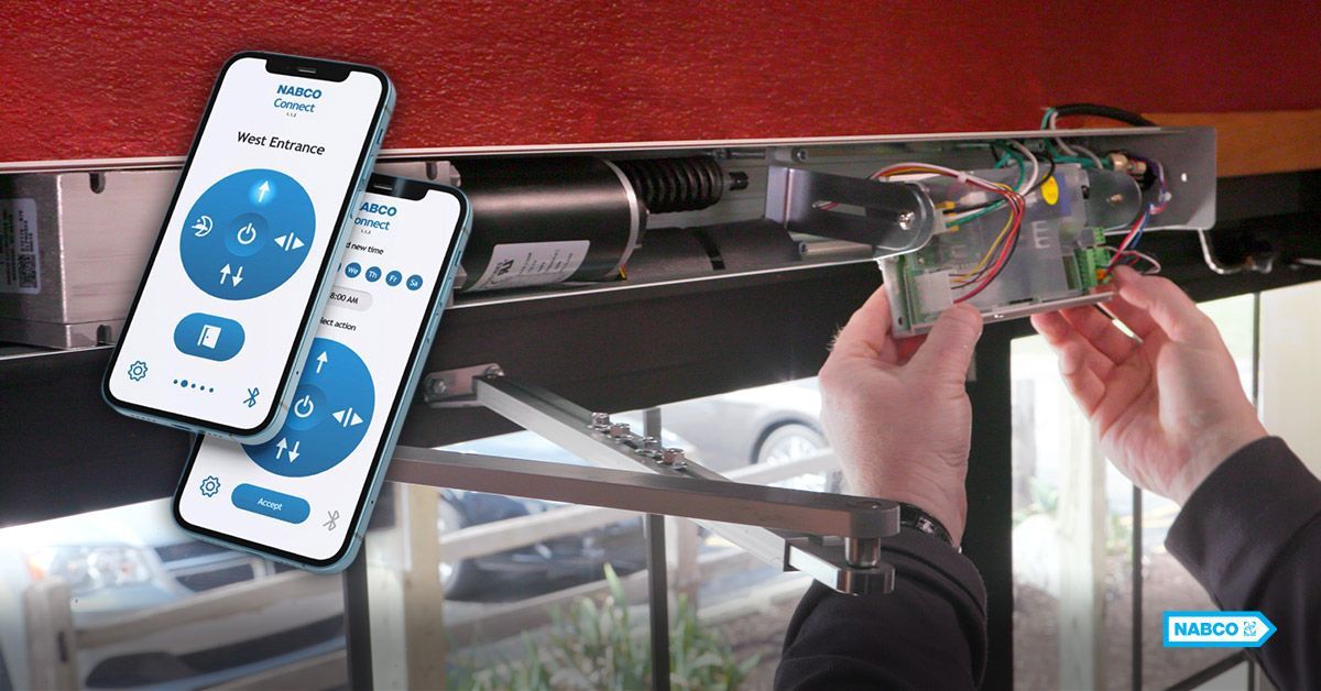 nabcoentrances's tweet photo. Why should your entrances be left behind in a world where technology enhances our daily lives? Introducing the NABCO Connect App - your key to effortless control, accessibility, and security. 
✅AVAILABLE ON IOS and ANDROID devices; order yours TODAY! https://t.co/ibX2GKG0KU https://t.co/qC3sJIBdmd