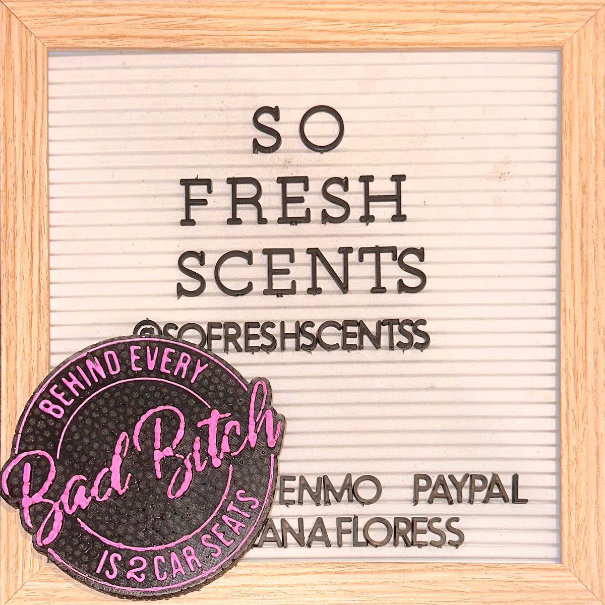 kianafloress's tweet photo. Order your car freshies from me! 
Can ship!
Can do custom shapes/scents
Message me! https://t.co/m7snIAf1oK