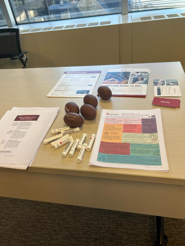 Dr. <a href="/randy_vincejr/">Randy Vince Jr.</a> speaks at the first-annual <a href="/MetLife/">MetLife</a> Legal Plans Men’s Employee Health Fair in downtown Cleveland this afternoon. So happy to partner with organizations who prioritize the health of their male (all) employees!