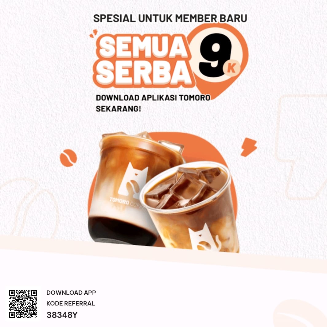 fluffyminee's tweet photo. yang mau cobain tomoro pake kode 38348Y biar serba 9ribu https://t.co/4859GuyNCl