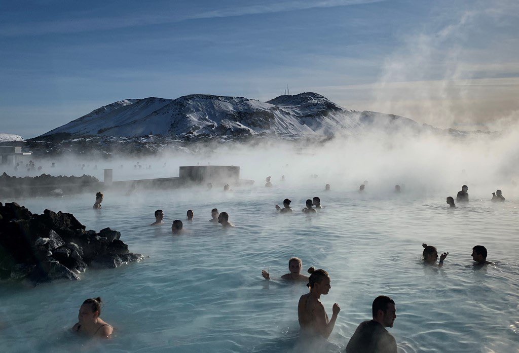 volcanoupdates1's tweet photo. There is news that the Famous Blue Lagoon in Iceland will be closed up until 30th November as Iceland grapples with a possible eruption https://t.co/AyIFk2ckOK
