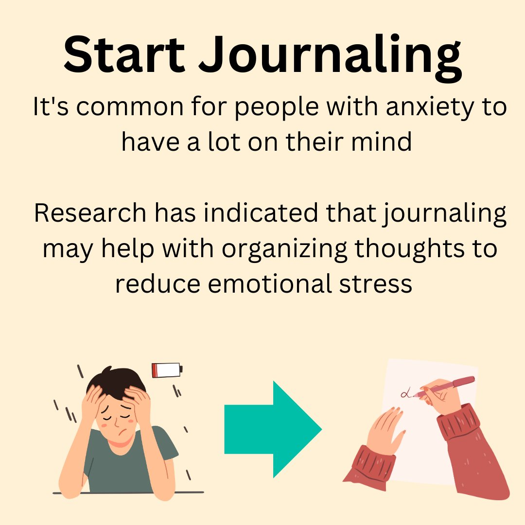 KSUPRADAA's tweet photo. Welcome back to Wellness Wednesdays! This week, the PRADAA team is focusing on combatting anxiety. #KeepRising#KSUCaps #mentalhealthawareness #anxiety https://t.co/WxMkmcEqYT