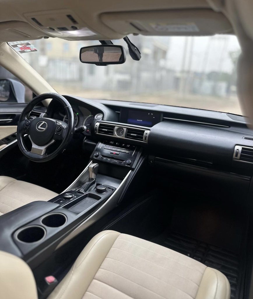 Automall_ng's tweet photo. Lexus IS250 2014 model
Price:9.9m
Duty: paid
Location: Abuja
#NLC #Tuc #nuhuribadu #ASUU #NLCPRESIDENT @__yellows @aisha_yaGuda @_hafsat_paki @___Bils @Mvnaaa___ @_ameeyraah @RahmahMlm @moderate_ustaz @Ummeey_ @rukky_ab @hayateey1 @Mvnaaa___ @Waspapping_ @alamin_ghost RETWEET https://t.co/wwkbXxxguX