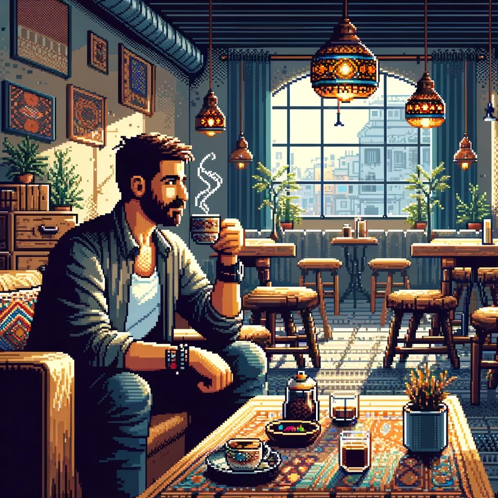 TMobley96's tweet image. 🚀 Bridging pixels and possibilities! Explore how AI breathes new life into the classic charm of pixel art. #TechMeetsArt #PixelMagic #DALLE3