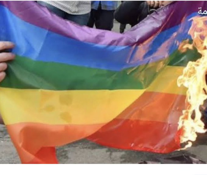 حرق علم  المثلين 🏳️‍🌈 جريمة كراهية …قطع الاوكسجين عن الخدج ..دفاع عن النفس 

تبا لهذا العالم المنافق  !!