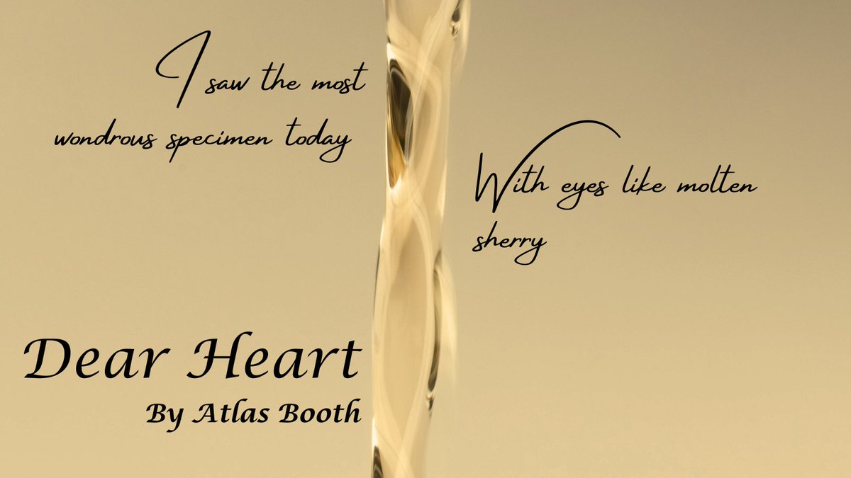 Get ready for some heart-wrenching, beautiful poems. 
The #poetry chapbook by <a href="/atlasbooth/">Atlas Booth</a> releases December 28th. 
Preorder link coming soon...
#poetrycommunity #poetrylovers #BooksWorthReading #NewRelease #poem #love #loss