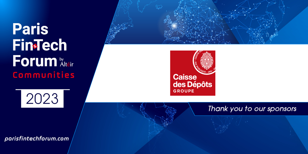 PROUD to have @caissedesdepots as one of our #PFF23 Communities #sponsor. Click here to join us ➡️ parisfintechforum.com