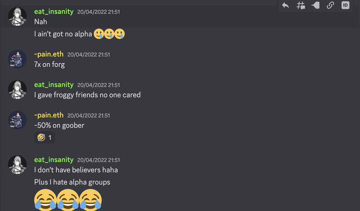 <a href="/EAT_InSaNiTy/">eat_insanity</a> @blacksantabad ain't got no alpha 😅😅😅 Plus he hate alpha group 😂😂😂😂😂😂😂