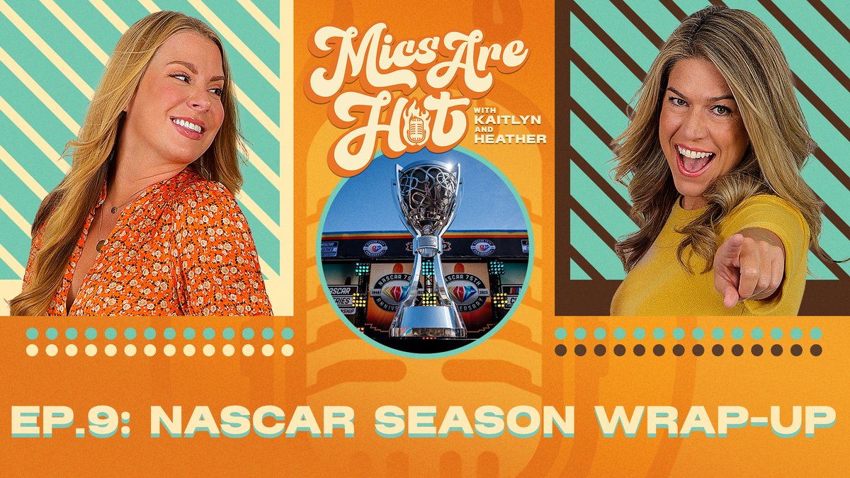 Kaitlyn and Heather wrap up the 2023 season in style with the last #MicsAreHot episode of the season dropping this Thursday! 🎙️🔥 👥: @kaitlynvincie / @HeatherDeBeaux Miss an episode?👇 YT: hubs.ly/Q0291gqS0 Apple: hubs.ly/Q0291h-T0 Spotify: hubs.ly/Q0291kgX0