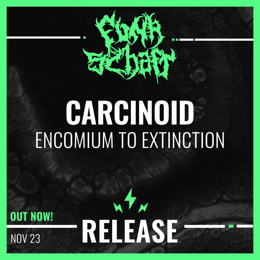 funkschaft's tweet photo. 🚨📀ALBUM RELEASE // OUT NOW!
Carcinoid - Encomium To Extinction
Genre: #Doom #Deathmetal
Release: 16.11.2023
-
#Carcinoid #Funkschaft #Album #Metal #Release #newmusic #music #metalmusic #metalhead #newalbum https://t.co/yOSBByPiBg