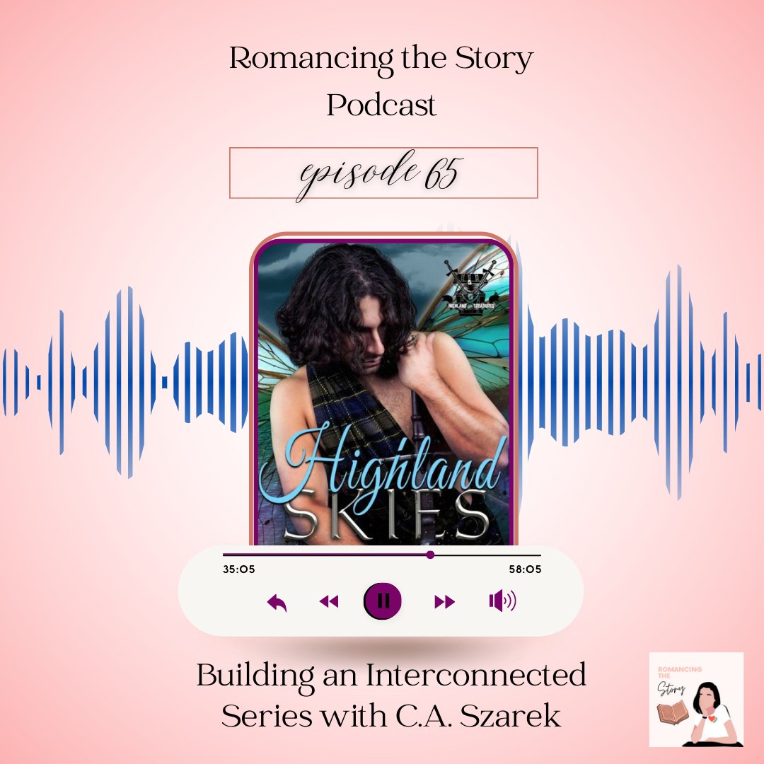 On episode 65, USA Today Bestselling Author @caszarek built a series of interconnected books and her unorthodox writing method is having no hard and fast rules of writing.

Come hear the author rules that Chrissy recommends!

🔗 in bio or wherever podcasts are available.