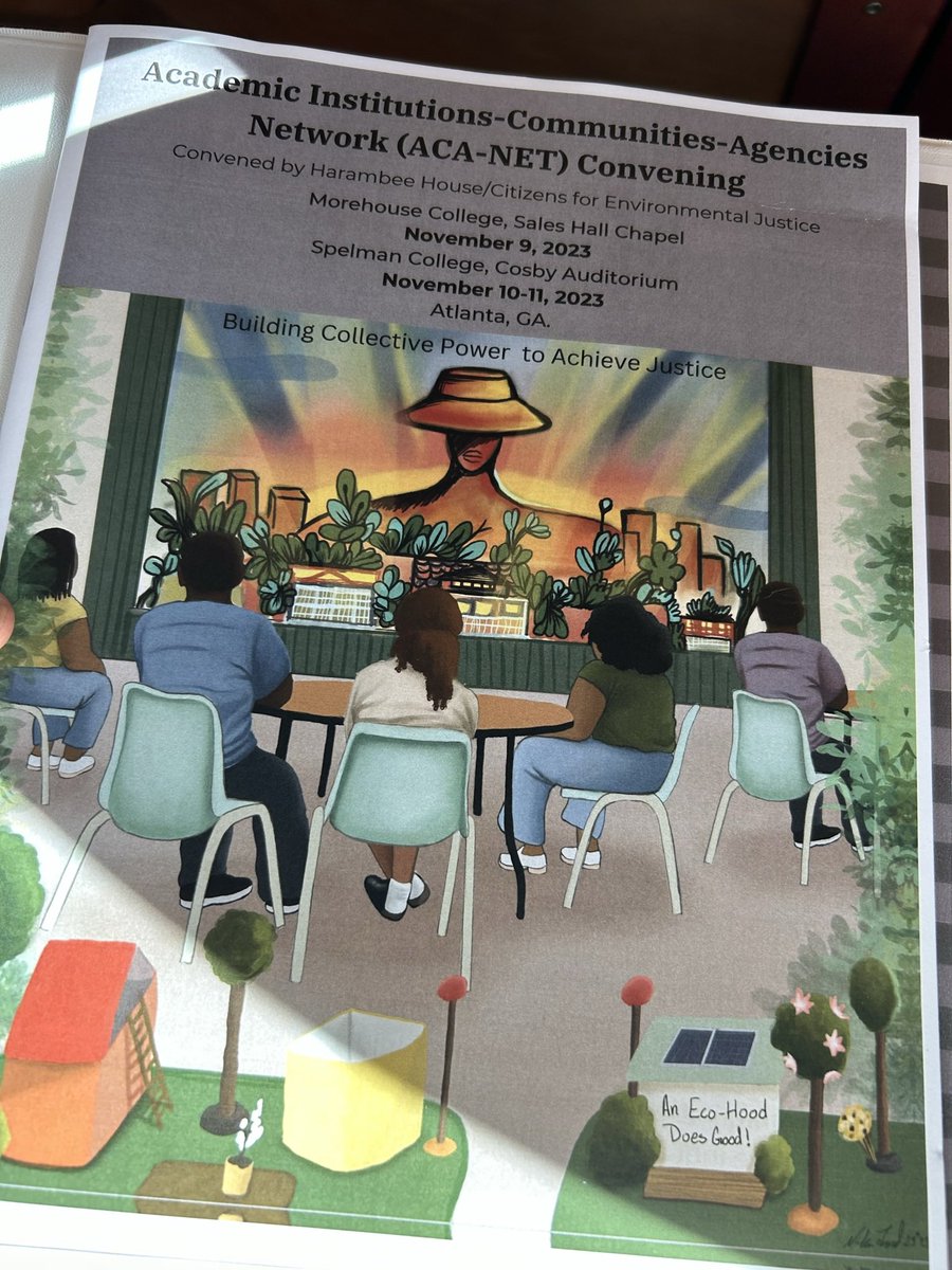 Last week I had the opportunity to return to my alma mater <a href="/SpelmanCollege/">Spelman College</a> for the Academic Institutions - Communities - Agencies Network Convening for Environmental Justice. So grateful to be in the presence of some EJ giants and working towards change in the Southeast Region.