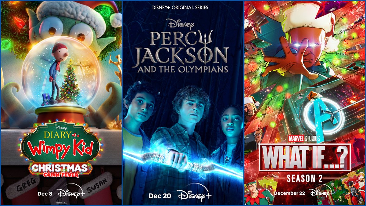 Find out what's coming to @DisneyPlus this December, including @PercySeries, Season 2 of @Marvel's #WhatIf, and holiday specials from @wimpykidmovie, @bbcdoctorwho, and more! laughingplace.com/w/disney-enter…