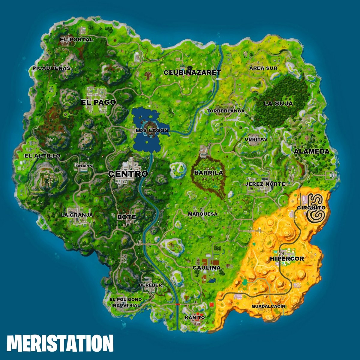 El mapa definitivo, donde caes?