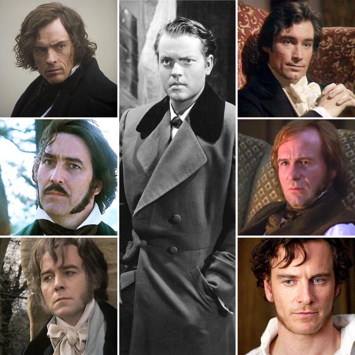 Who is your favourite #MrRochester and why?
Which do you feel, if any, best represents #Brontë’s brooding lead in #JaneEyre? ✍️ 🎬
(Can be an actor not included in these pictures),