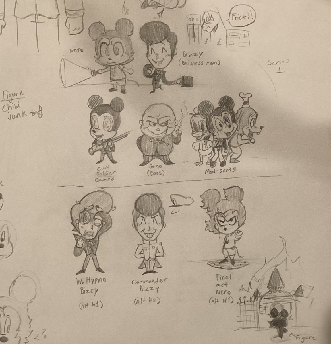 SnoopyStoopy's tweet photo. GAAH!!! My first attempt at the chibi style or whatever,, I kind of imagined these as figures tho.
I’m belated to finally have my iPad back!! Now I can make more digital art/doodles!!!
(#NerosDayAtDisneyland #Chibi #doodles #concept #NDAD #NDADFanstory #AU #Traditional) https://t.co/IJdFszrArz