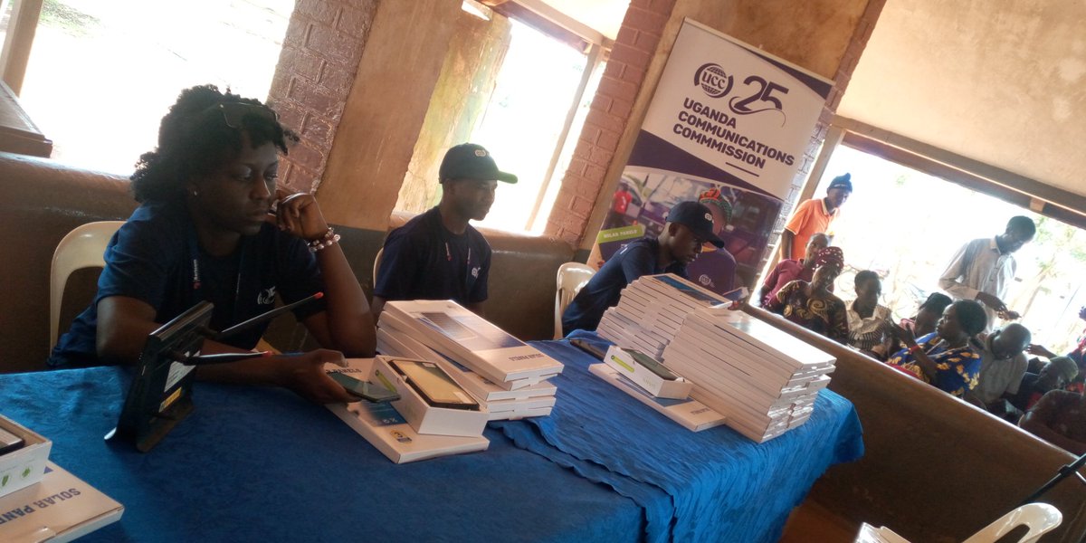 Uganda Communications Commission with its partner Bertcom Africa Limited launched the distribution of tablets to 150 households of Kapyanga village,Kapyanga Subcounty - Bugiri District.The pilot project  is aimed at stimulating uptake of ICT  in communities.<a href="/UCC_Official/">UCC</a>