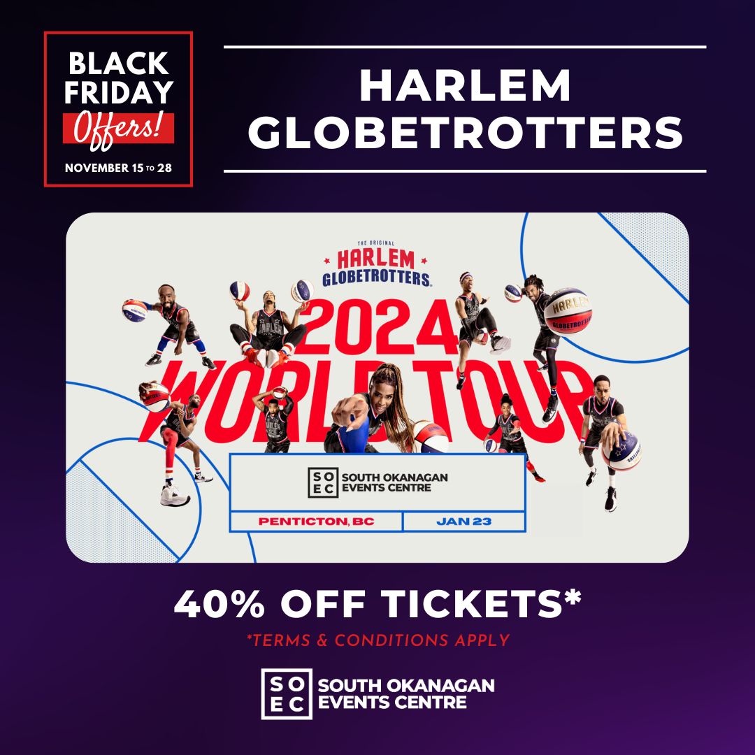 BLACK FRIDAY OFFERS START NOW! 💥 Here's your chance to score some unbelievable savings on tickets to either Cirque du Soleil Corteo, Harlem Globetrotters, or both! Use code BLACKFRIDAY23 here: bit.ly/EventPromoCode