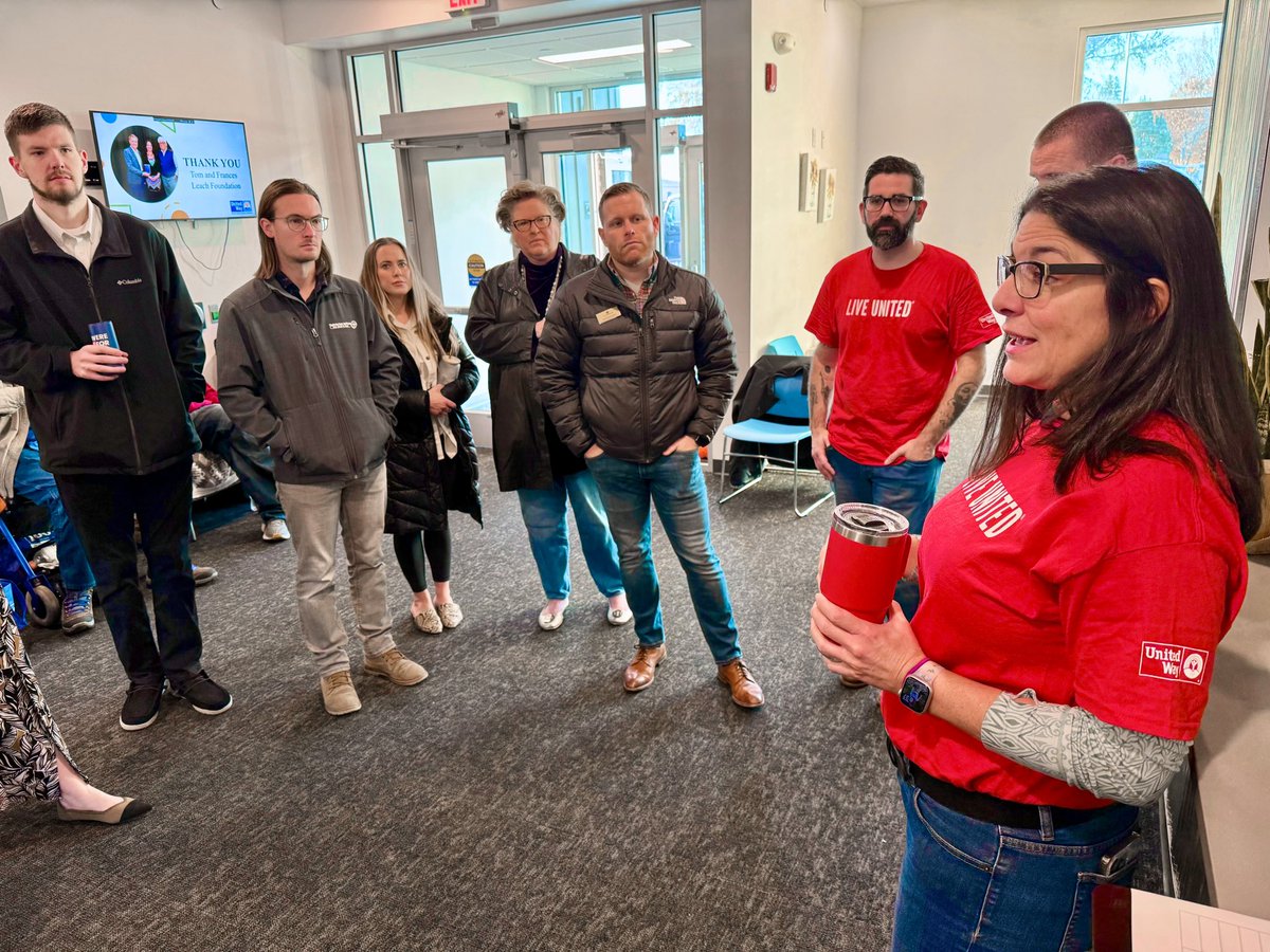 bismancedc's tweet photo. The #Leadership Bismarck-Mandan class spent the morning touring the @MSAUnitedWay Homeless Shelter and The Dream Center for Human Services Day!  

#BismarckMandan #LBM24 #IssueDay https://t.co/fDlLKGYUZb