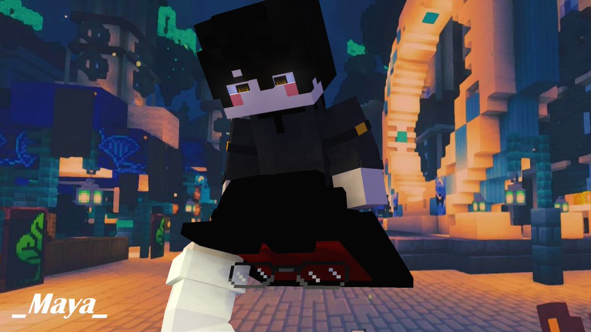_Maya_________'s tweet photo. ❤️Venus🖤 x 🖤Little Oti🧡

#yeosm #minecraft #render #mineimator #venus #oti https://t.co/gjWc4c8WIp