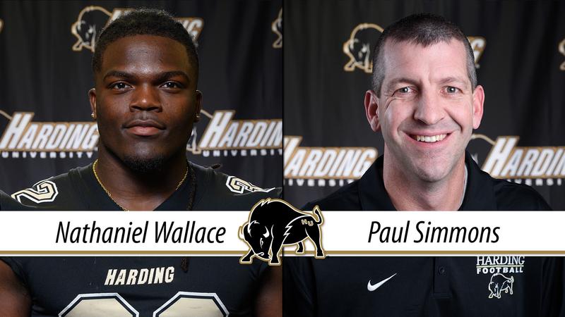 HardingSports's tweet photo. Wallace Named GAC Defensive Player of the Year, Simmons Coach of the Year; 20 Bisons Honored
https://t.co/gSS8g8SQnk
#GoBisons https://t.co/ffrECHkEj3