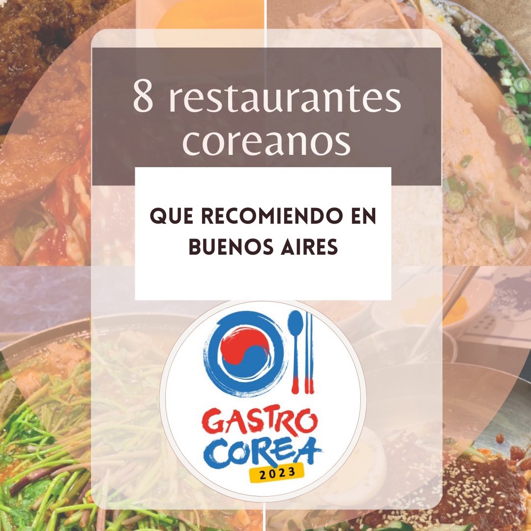 LuliCarossia's tweet photo. Restaurantes coreanos en Buenos Aires 🇦🇷🇰🇷 recomendaciones, direcciones y datos #GastroCorea

🎥 https://t.co/QDerYZTdG1 https://t.co/pvl0av2INZ