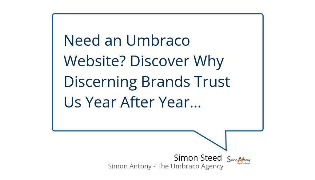 SimonAntony's tweet image. Future-Ready Umbraco Websites: A Trusted Partner in Your Brand&apos;s Digital Journey

Read more 👉 lttr.ai/AJ7b6

#UmbracoDevelopment #ReliablePartnership #BrandSCoreValues #ConsistentTrackRecord