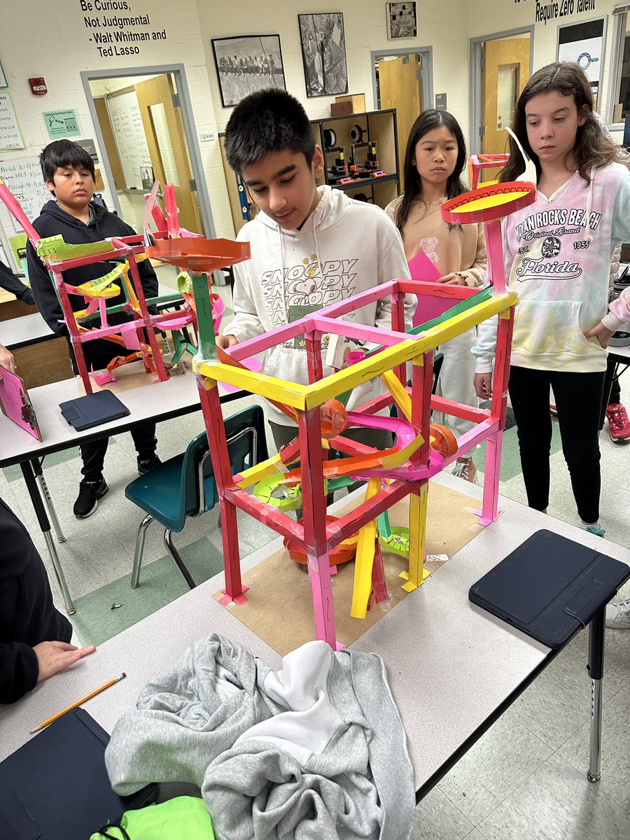 APSKenmore's tweet image. @KMSteched STEAM students share their roller coaster designs based on books.  Supporting school literacy goals via STEAM! @APSVirginia