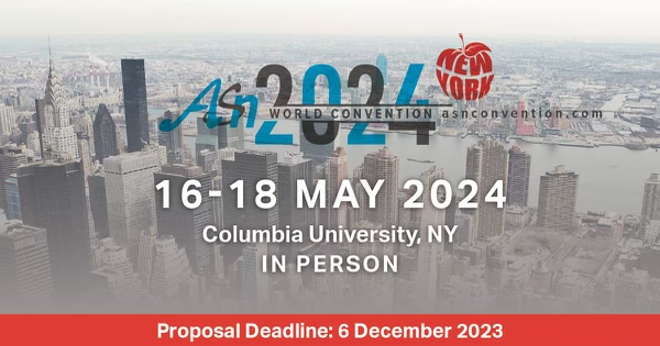 #ASN CfA: See you in NYC in May, 2024! Details and application forms are on our website asnconvention.com
#Ukraine, #Caucasus, #Eurasia, #CentralEurope, #Turkey/#Greece, #Russia, #Nationalism, #Migration, #Populism.