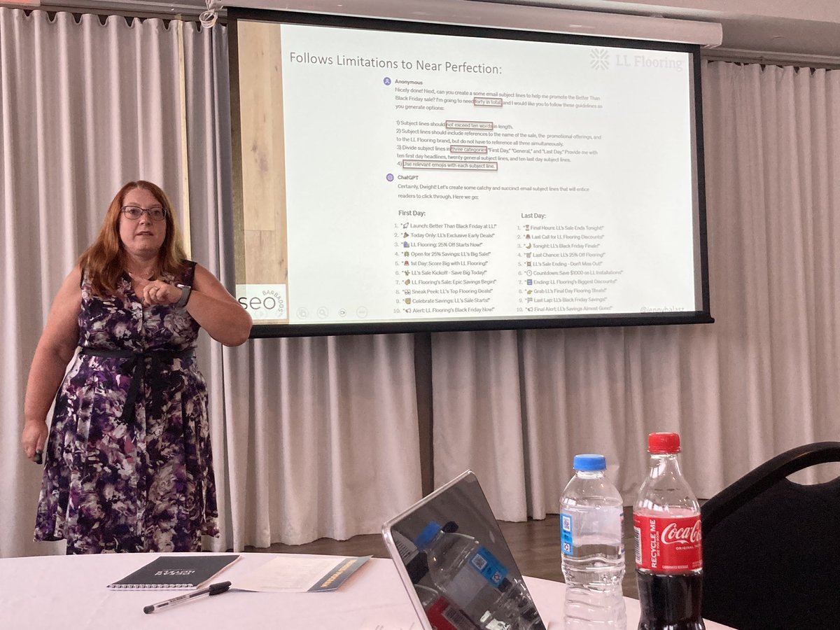 JameSEO_Miller's tweet image. Day one of #BBSEO23 complete! ☀️👏🏽

So many great talks with plenty of actionable takeaways. 

What a great start!!