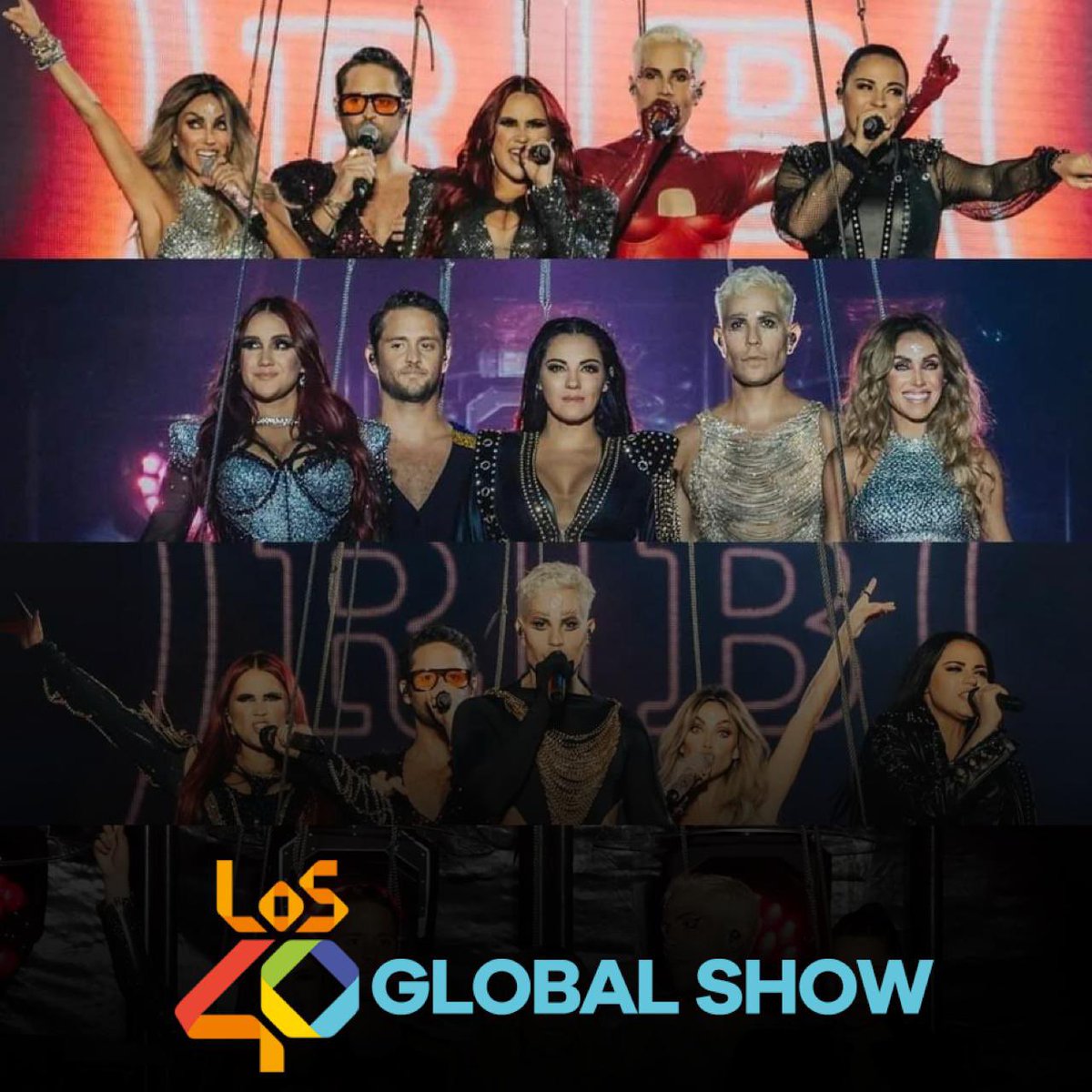 TonyAguilarOfi's tweet photo. Este domingo en #40GlobalShow426 escucharemos en España y Latinoamérica a @RBD_oficial con CERQUITA DE TI,  porque así es como quieren estar precisamente sus fans europeos ✨🎶 @40GlobalShow https://t.co/8zwaV3AIDU
