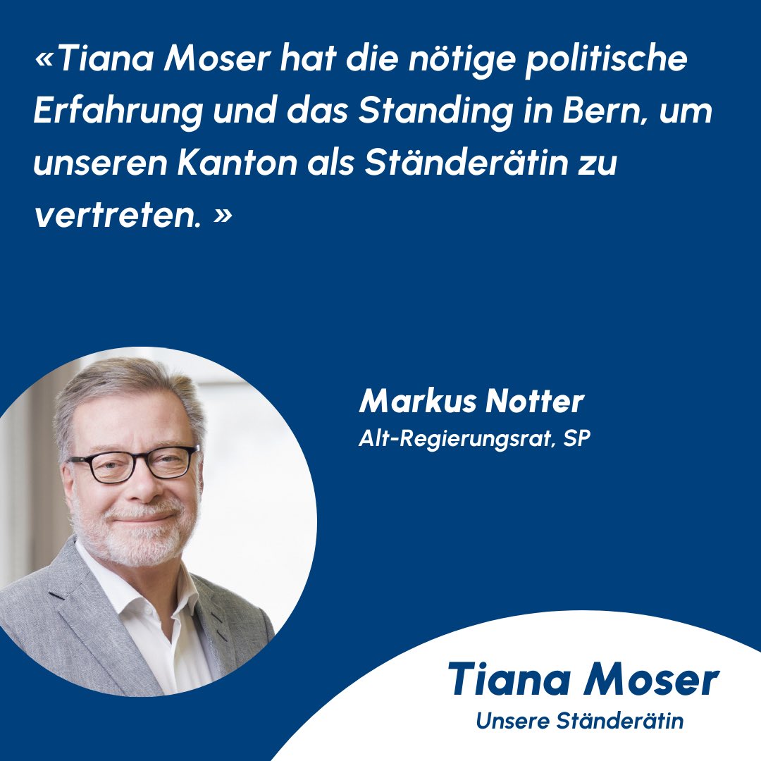 Danke Markus Notter. #wahlench23 #ständeratswahlen23 #zürich #teamtiana