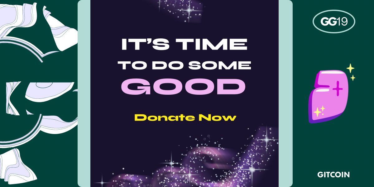 dragverseapp's tweet photo. 💚 It’s a BEAUTIFUL day to do some GOOD in the world 💚
We are so happy to participate in this #GG19 @gitcoin round as part of our mission to bring diversity and representation to this space and fund our community #DRAG initiatives!
✨ DONATE NOW ✨
❇️Web3 Community Round: https://t.co/in7ASD9FLb
❇️Web3 Social Round: https://t.co/suSIGCv7JQ