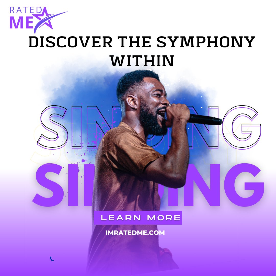 RatedMe1's tweet photo. Sing your heart out. Let your voice paint the melodies of your soul. Join Rated Me, where every note is a step towards your musical journey. 

Learn more at https://t.co/VRGQjyAjVe

#artist #artistic #learnart #skills #skillsdevelopment #performingarts #skillimprovement https://t.co/FkZySd9C9t