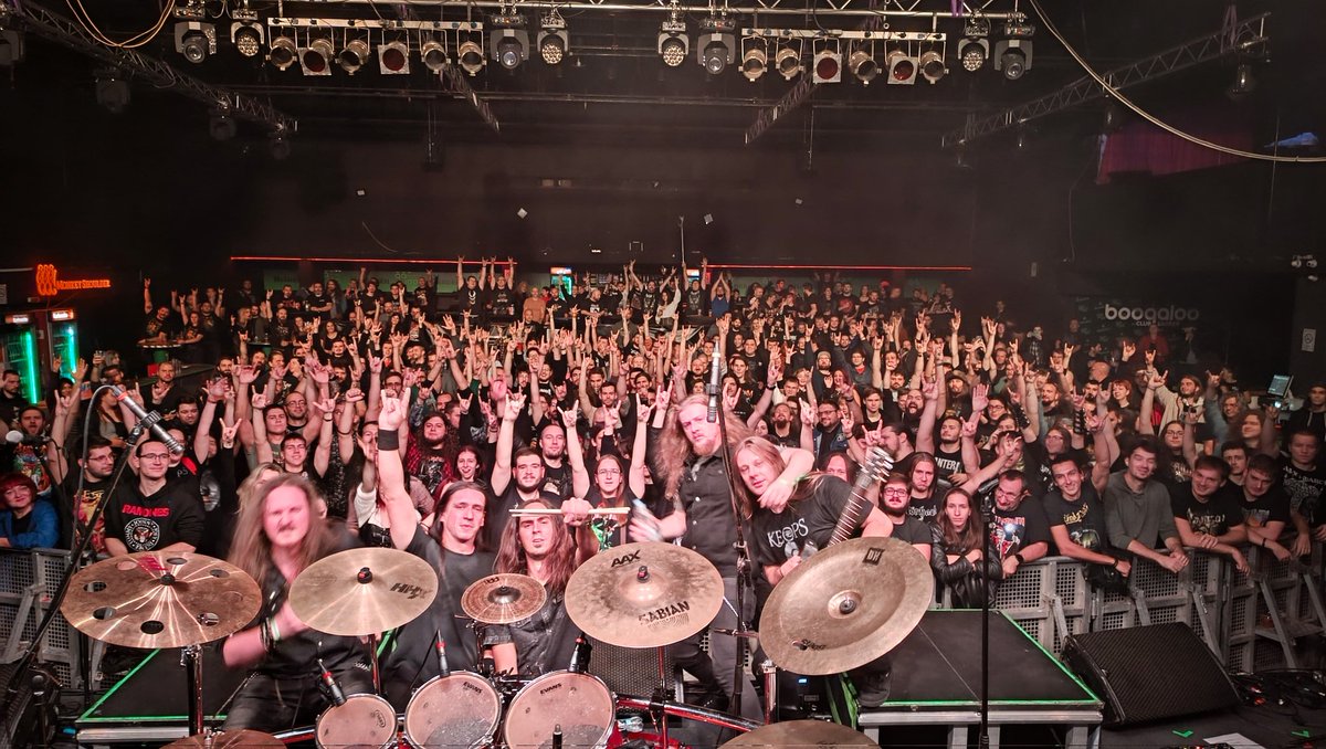 OfficialKeops's tweet photo. Zagreb, thank you for a wonderful evening! See you soon again! 🤘🏻🔥

Also, we would like to thank our crew. And of course, big thanks to guys from @hangtime_agency for a great hospitality and excellent organization, and @alestorm management for making this possible. https://t.co/xiEfeCtHQu