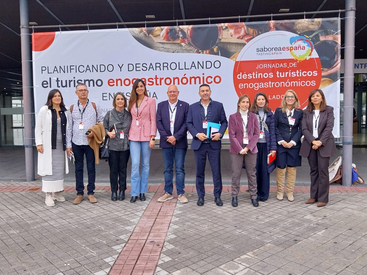 Con Saborea España y la Secretaría de Estado de Turismo compartiendo el proyecto Bancalet en las Jornadas de Turismo Enogastronómico de Valladolid. @ayto_denia @SaboreaEspana @TurismoEspGob @AEHTMA