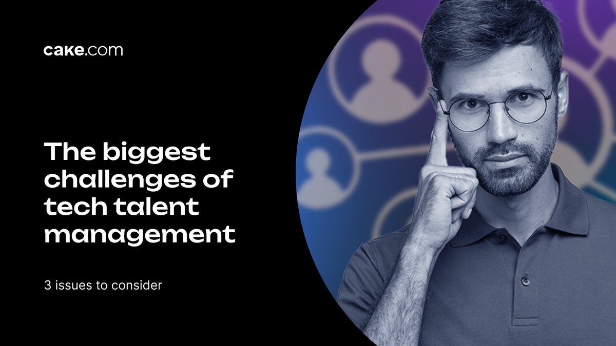 CAKE.com (@cake_dot_com) on Twitter photo The tech industry is facing a growing talent crisis🤖
Companies are struggling to attract and retain top talent🌟 This problem threatens to stifle #innovation 🦾 and #growth 📈
👉 But why is recruiting and retaining tech talent so difficult nowadays? cake.com/empowered-team… The tech industry is facing a growing talent crisis🤖
Companies are struggling to attract and retain top talent🌟 This problem threatens to stifle #innovation 🦾 and #growth 📈
👉 But why is recruiting and retaining tech talent so difficult nowadays? cake.com/empowered-team…