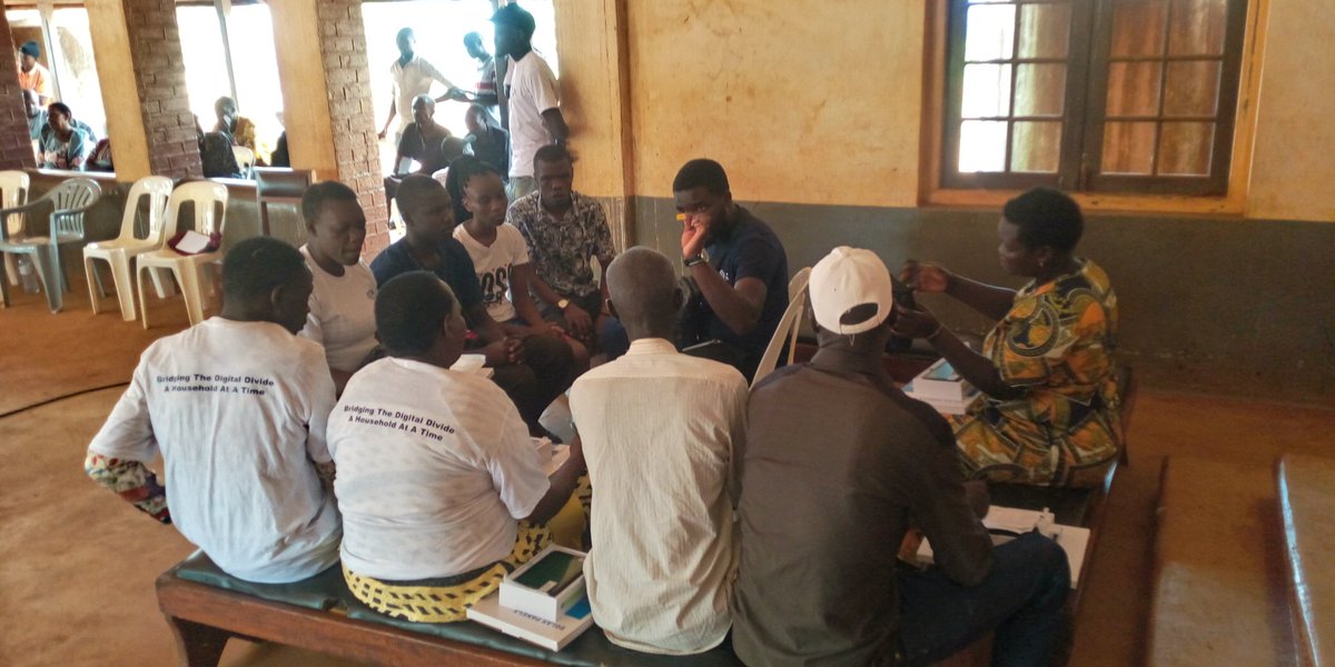 Training of beneficiaries who received tablets from Uganda Communications Commission on how to use and handle the devices. 150 House holds in kapyanga village, Bugiri district received tablets as a way of stimulating uptake of ICT in the communities.